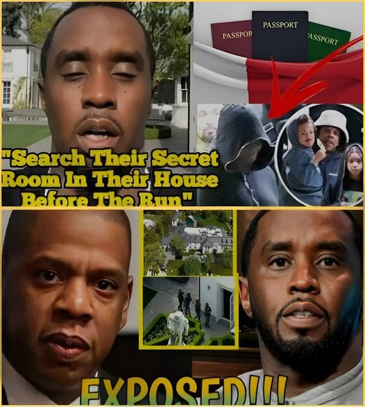 Jay-Z & His Family’s Passport Sized After Diddy Reveals Hidden Room The Keep Human Parts For Wealth