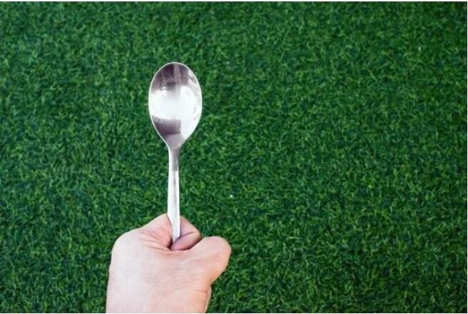 I have found out why many of my neighbours are placing spoons in their front yards.