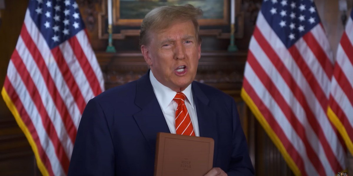 Trump Ripped After Records Reveal That His ‘God Bless The USA’ Bibles Were Made In China