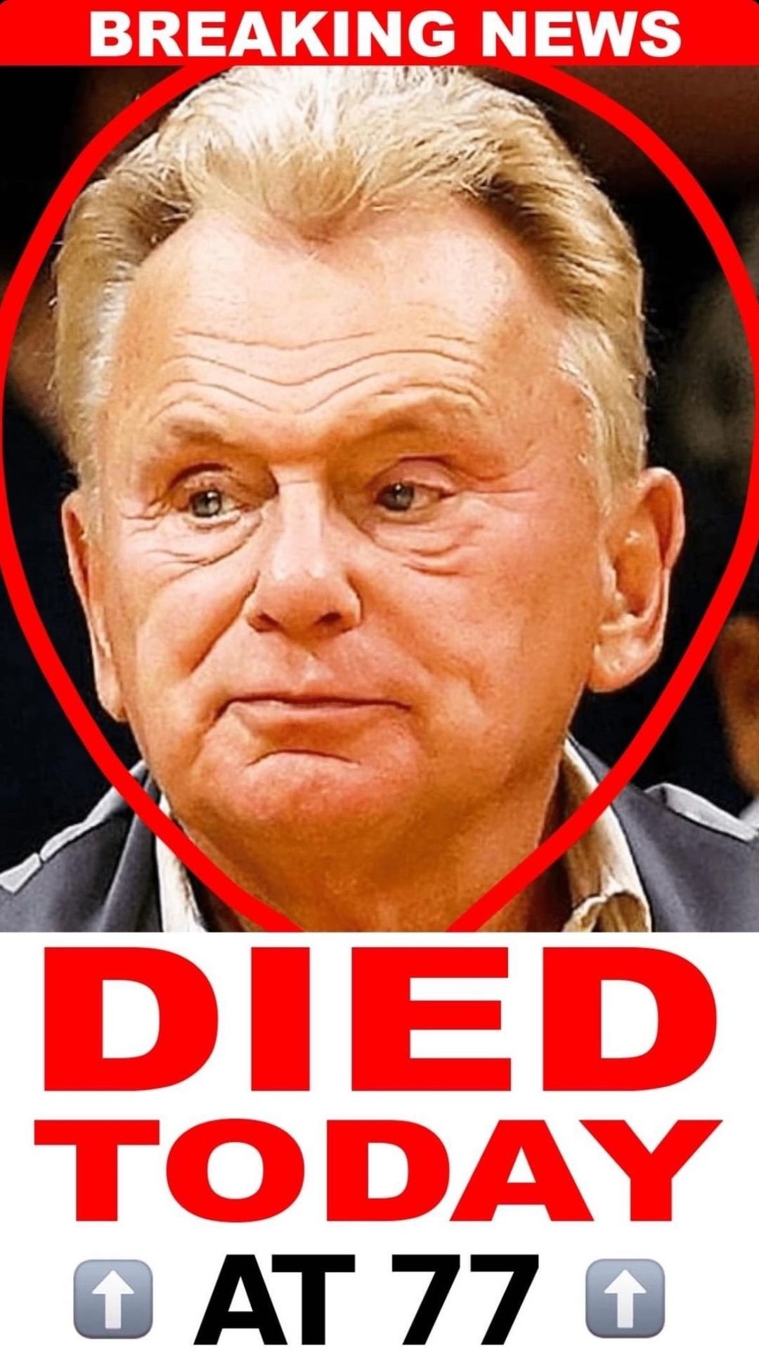 Pat Sajak discusses his health problems. He believed he was going to die from the pain