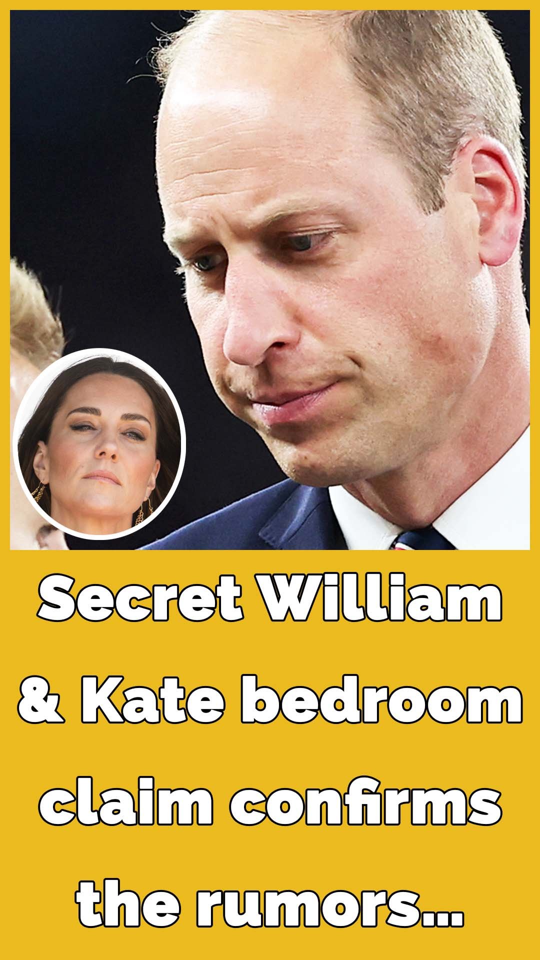 SECRET WILLIAM & KATE BEDROOM: Prince William reveals that he and Kate Middleton let their dog Orla sleep in the same bed as them