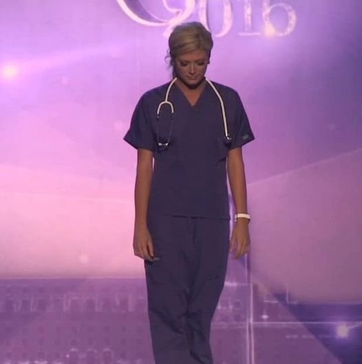 Miss America Contestant Steps Onstage In Nursing Scrubs. But When She Looks Up? My Heart STOPPED! (VIDEO)