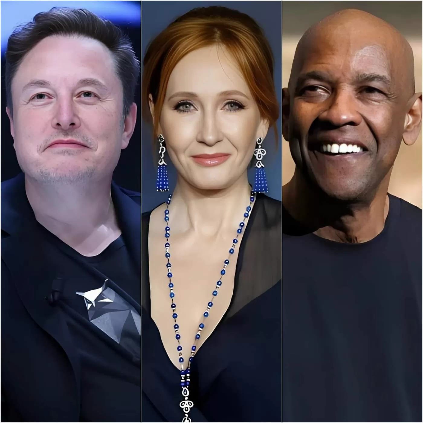 BREAKING NEWS: Denzel Washington Joins Elon Musk in Hollywood ‘Purge’ Along With JK Rowling. “The Whole Truth Is Out.”