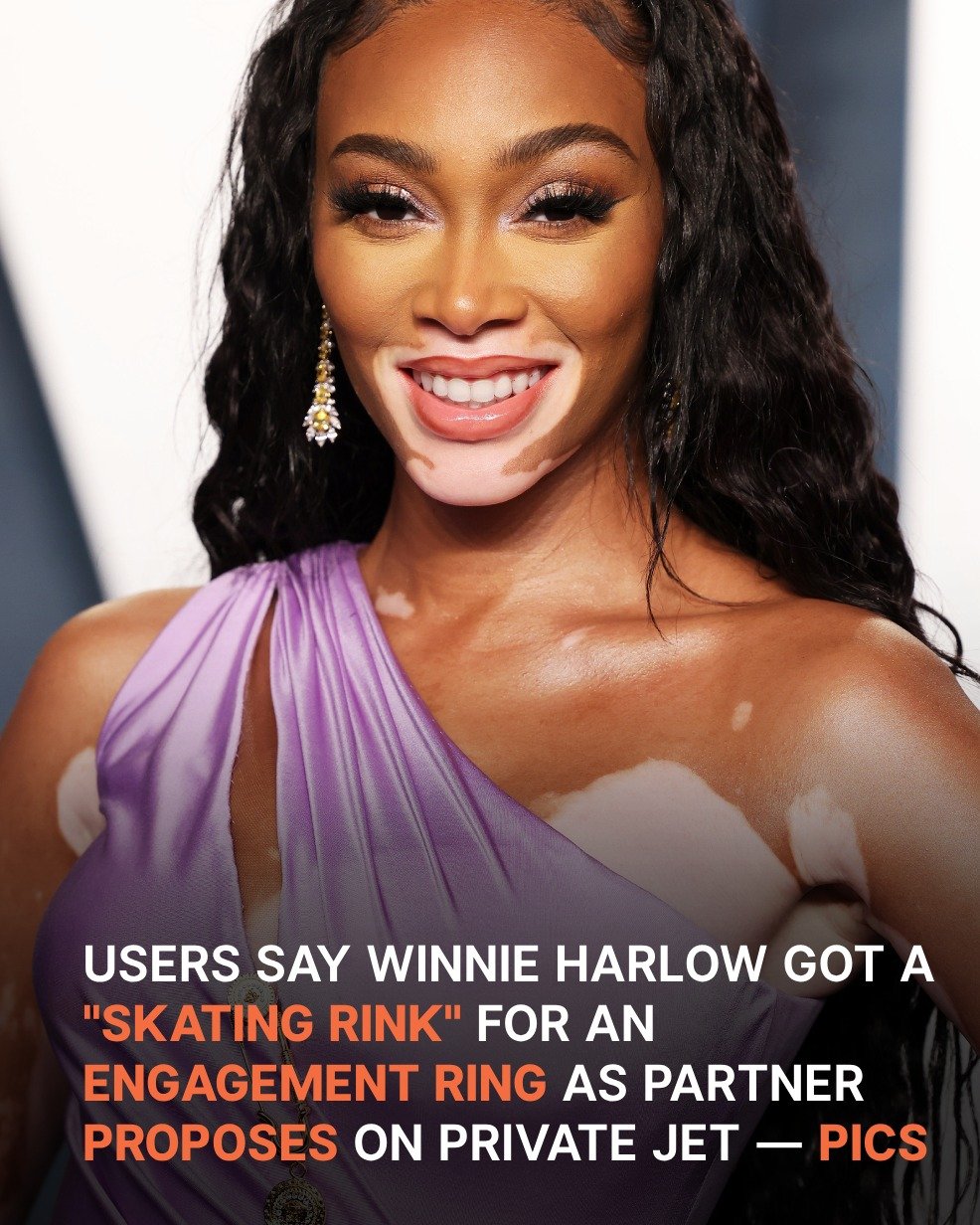 Model Winnie Harlow Gets Engaged to NBA Star Kyle Kuzma — ‘B.a.t Signal’ Ring Causes a Stir…