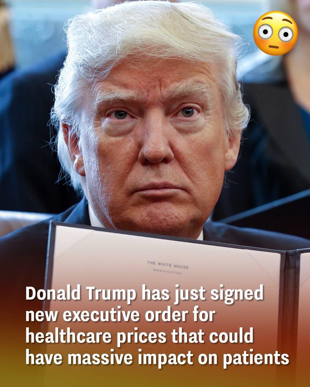 Trump signed a new executive order aimed at healthcare pricing