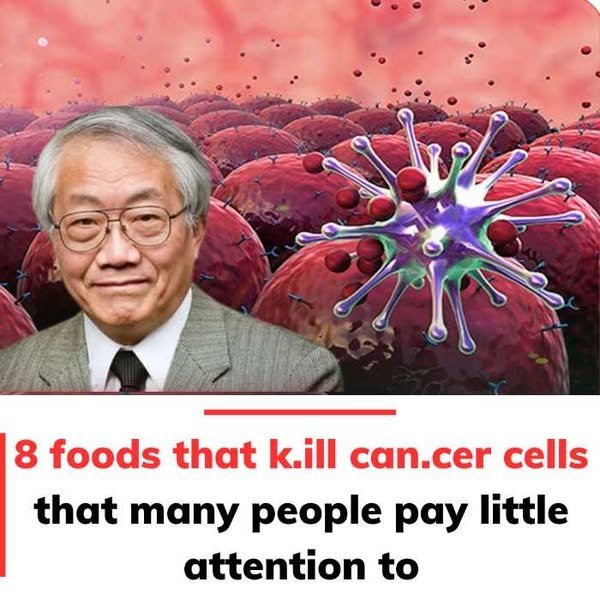 Top 8 foods that kill cancer cells