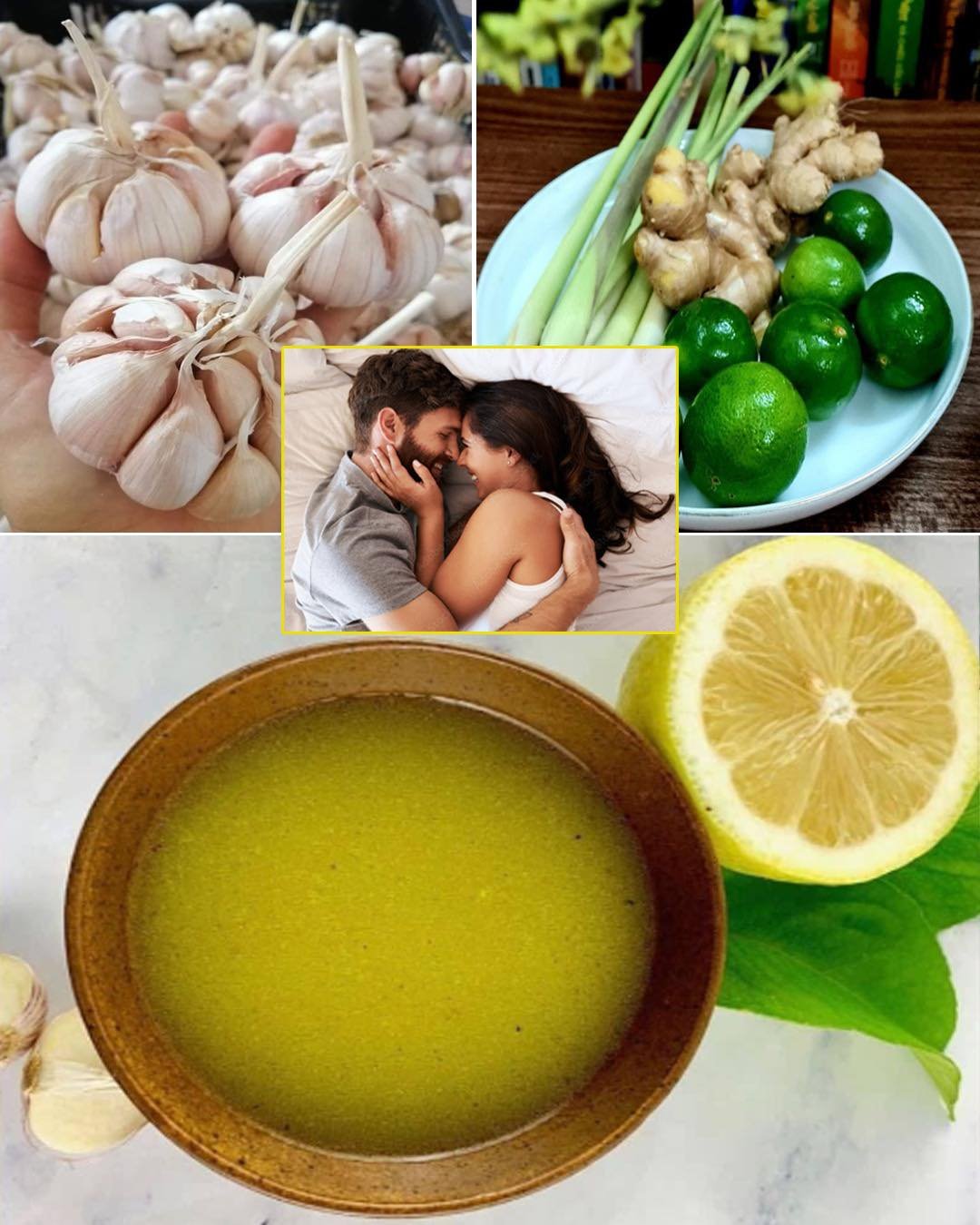 Unlock The Incredible Health Benefits of Garlic, Ginger and Lemon for Men