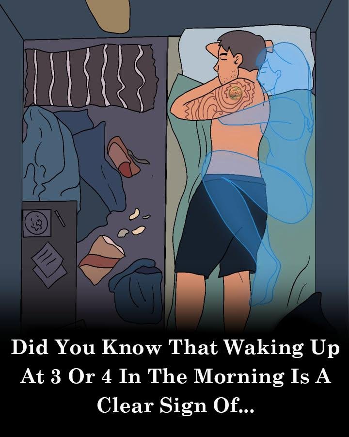 If You Wake up Between 3:00 and 5:00 AM, Then You Are…