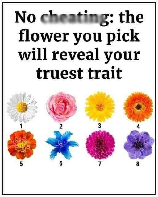 The flowers you love the most uncover hidden aspects of your personality