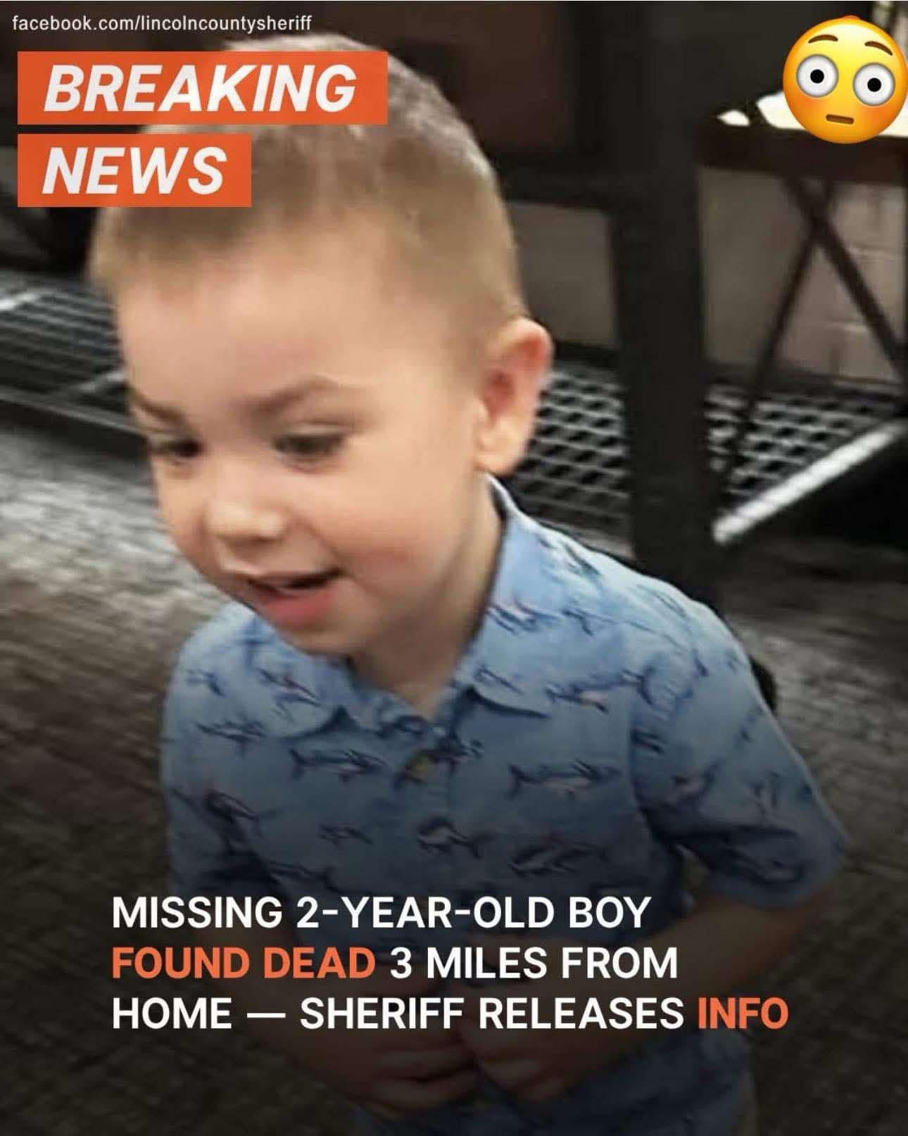 Missing 2-year-old Dane Paulsen found dead