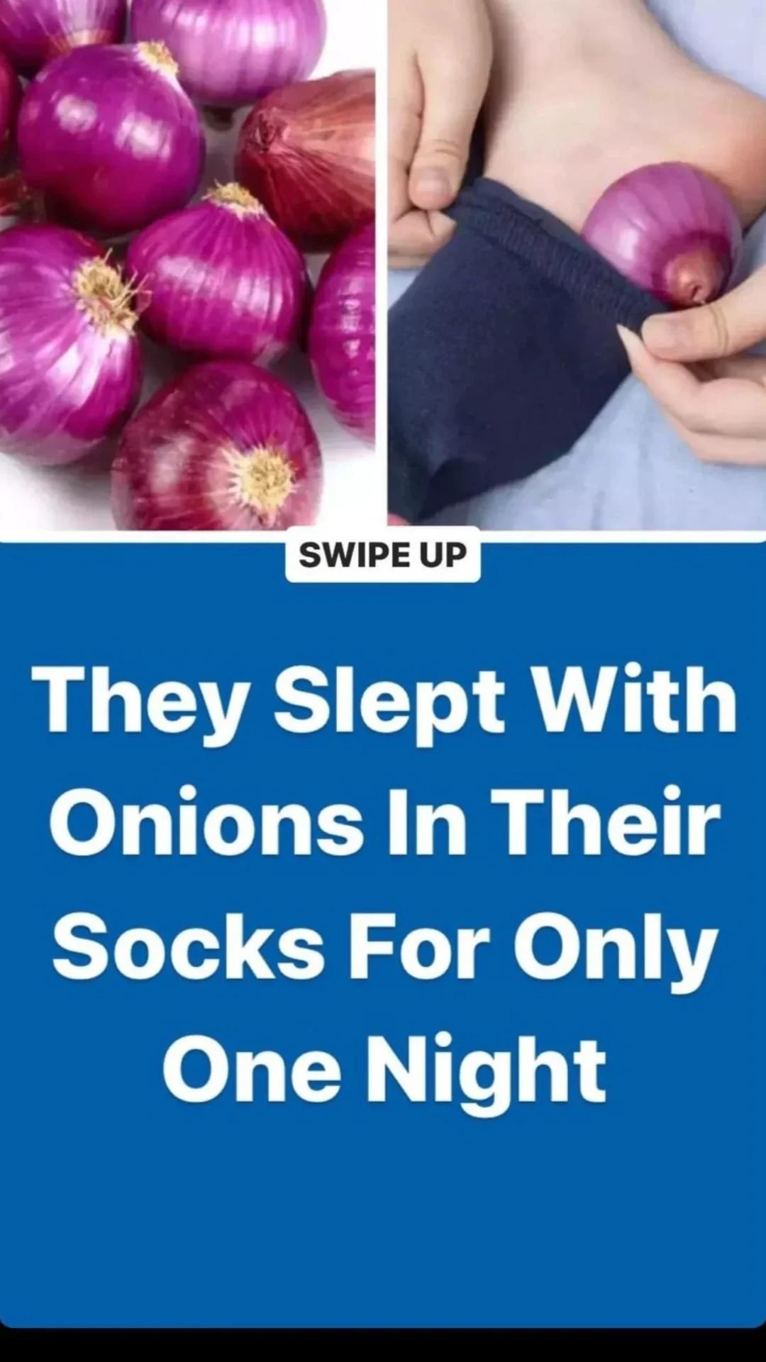 He Slept With a Red Onion Around His Neck: When He Woke Up He Witnessed a Miracle