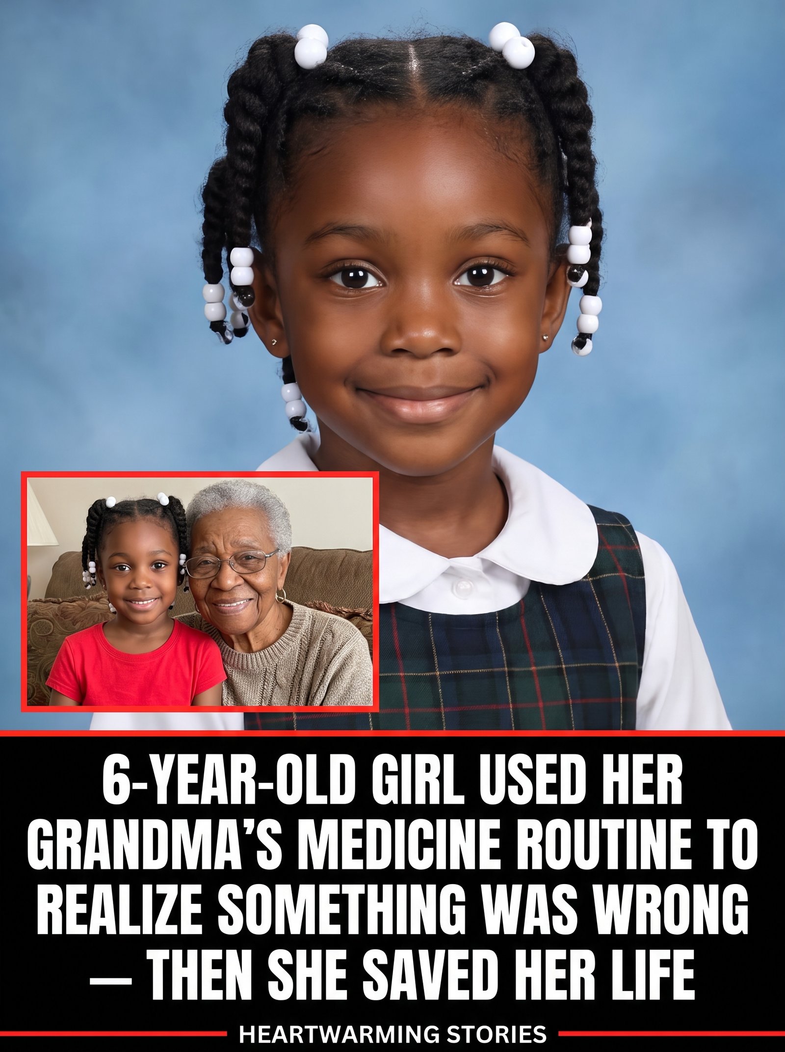 6-Year-Old Girl Used Her Grandma’s Medicine Routine to Realize Something Was Wrong—Then She Saved Her Life