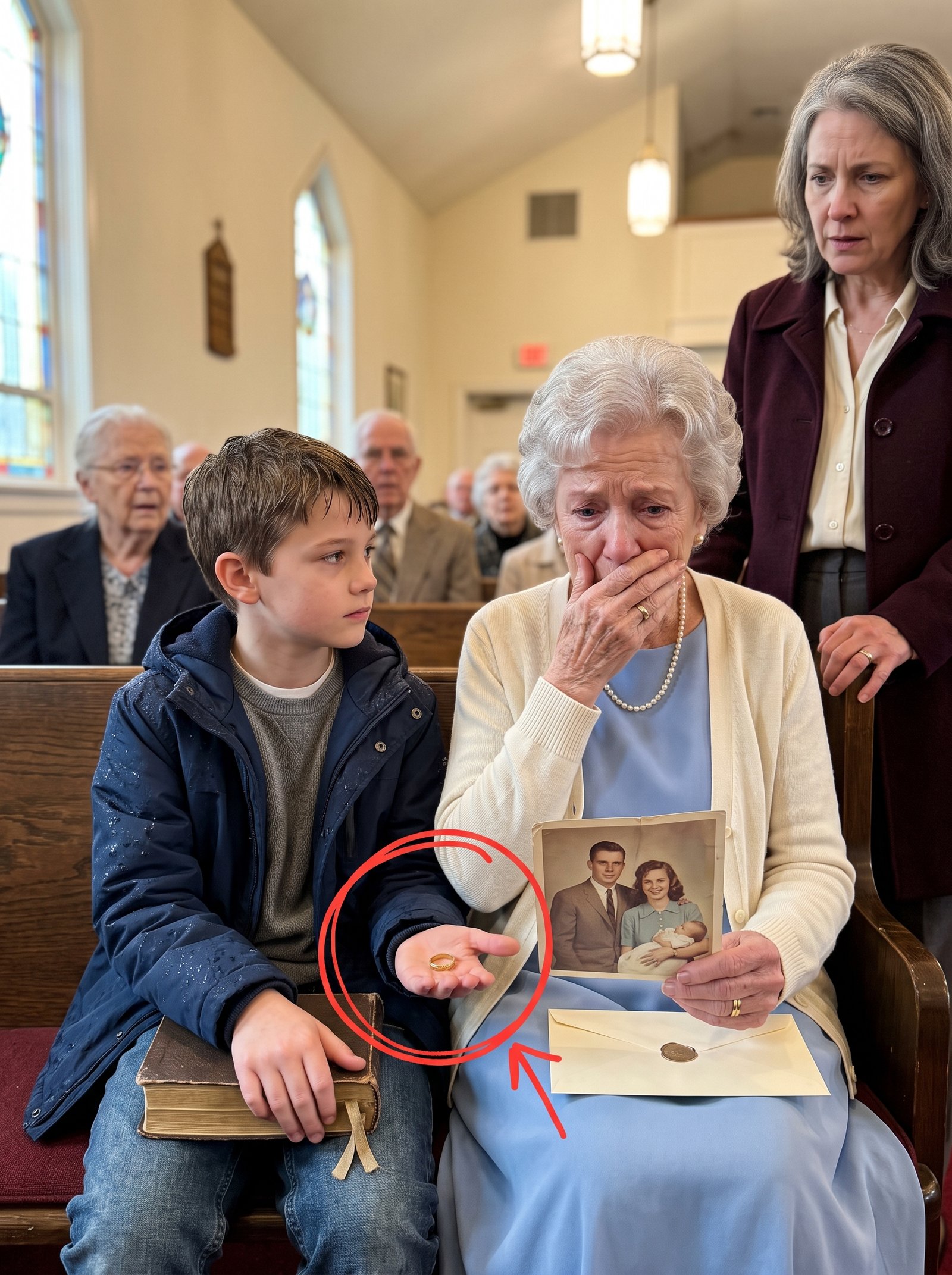 For 27 Years, Mom Reserved an Empty Church Pew—Then a Boy Arrived Wearing My Missing Brother’s Wedding Ring
